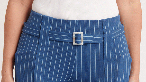 Pinstripe 2025 yoga pants